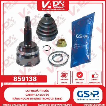 GSP LÁP ngoài trước CAMRY 2.4 ACV30 răng ngoài 26 răng trong 24 (ABS)