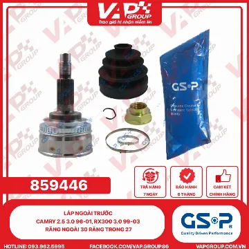 GSP LÁP NGOÀI TRƯỚC CAMRY 2.5 3.0 96-01, RX300 3.0 99-03 RĂNG NGOÀI 30 RĂNG TRONG 27