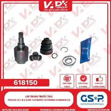 GSP Láp Trong Trước Trái Focus 1.6 1.8 2.0 05-12 FIESTA 1.6 TRONG 23 NGOÀI 23