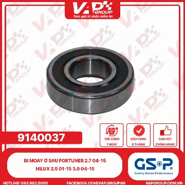 GSP Bi Moay Ơ Sau Fortuner 2.7 04-15, Hilux 2.5 01-15 3.0 04-15