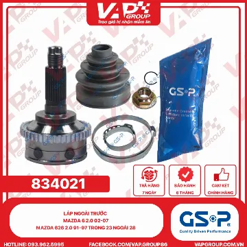 GSP Láp Ngoài Trước Mazda 6 2.0 02-07, Mazda 626 2.0 91-97 TRONG 23 NGOÀI 28