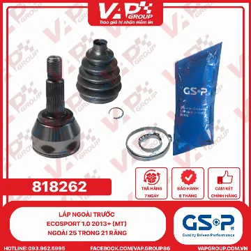 GSP Láp Ngoài Trước Ecosport 1.0 2013+ (MT) Ngoài 25 Trong 21 Răng