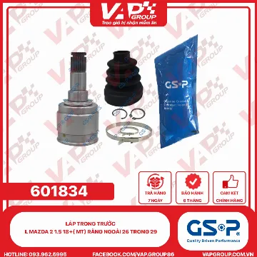 GSP LÁP trong trước L MAZDA 2 1.5 18+( MT) răng ngoài 26 trong 29