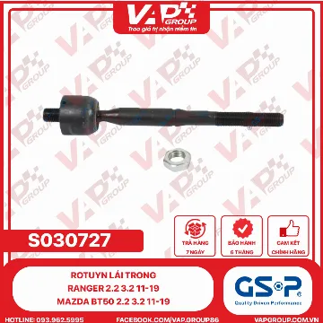 GSP Rotuyn Lái Trong Ranger 2.2 3.2 11-19 MAZDA Bt50 2.2 3.2 11-19