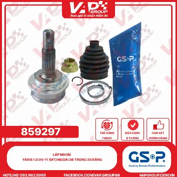 GSP LÁP ngoài Yaris 1.0 05-11 (MT) Ngoài 26 trong 20 răng