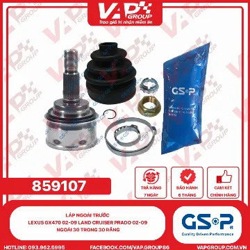 GSP LÁP ngoài trước LEXUS GX470 02-09 Land Cruiser Prado 02-09 Ngoài 30 trong 30 răng