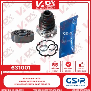GSP LÁP TRONG TRƯỚC CAMRY 3.0 91-96 2.5 96-01 LEXUS ES300 PREVIA RĂNG TRONG 27