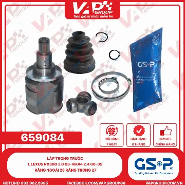 GSP LÁP TRONG TRƯỚC L LEXUS RX300 3.0 03- RAV4 2.4 00-05 RĂNG NGOÀI 23 RĂNG TRONG 27