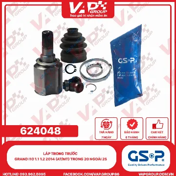 GSP Láp Trong Trước Grand I10 1.1 1.2 2014 (AT/MT) TRONG 20 NGOÀI 25