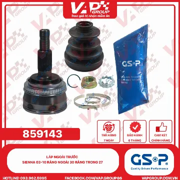 GSP LÁP ngoài trước Sienna 03-10 răng ngoài 30 răng trong 27
