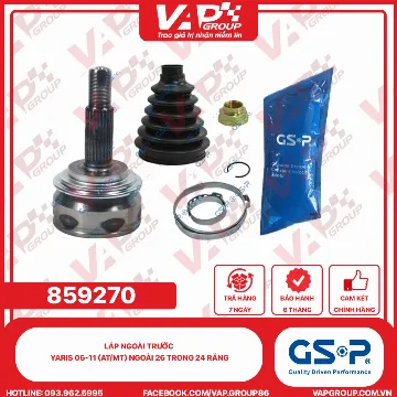GSP LÁP ngoài trước Yaris 06-11 (AT/MT) Ngoài 26 trong 24 răng
