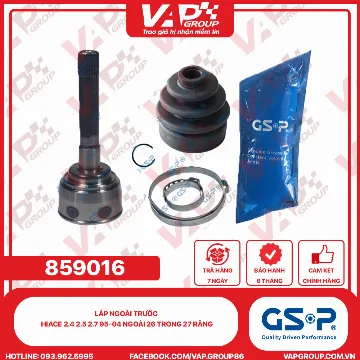 GSP LÁP ngoài trước Hiace 2.4 2.5 2.7 95-04 Ngoài 26 trong 27 răng