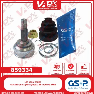 GSP LÁP ngoài trước Yaris 1.0 99-05 (AT/MT) Ngoài 24 trong 19 răng