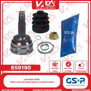 GSP LÁP ngoài trước Yaris 1.3 99-06 (AT/MT) Ngoài 24 trong 22 răng