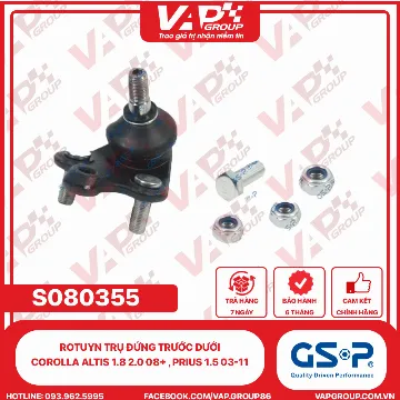 GSP Rotuyn Trụ Đứng Trước Dưới Corolla Altis 1.8 2.0 08+ , Prius 1.5 03-11