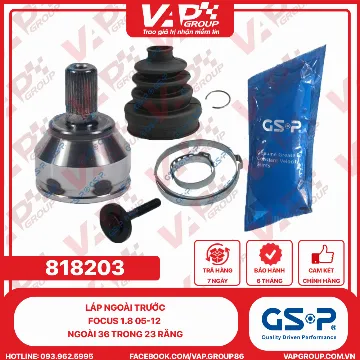 GSP Láp Ngoài Trước Focus 1.8 05-12 Ngoài 36 Trong 23 Răng