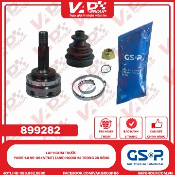 GSP LÁP ngoài trước Yaris 1.0 99-06 (AT/MT) (ABS) Ngoài 24 trong 28 răng