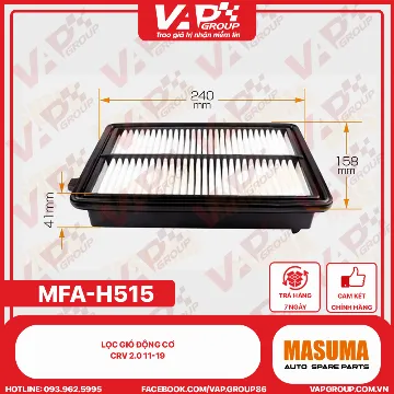 Lọc Gió Động Cơ Crv 2.0 11-19