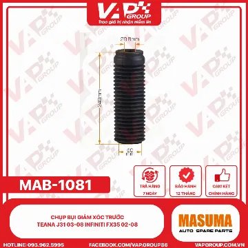 Chụp bụi giảm xóc trước Teana J31 03-08 Infiniti FX35 02-08