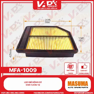 Lọc Gió Động Cơ Civc 1.8 05-12