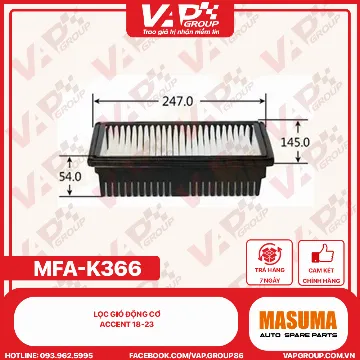 Lọc Gió Động Cơ Accent 18-23