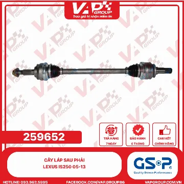 Cây Láp Sau Phải Lexus IS250 05-13
