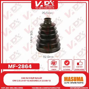 Cao Su Chụp Bụi Láp Crv 2.0 2.4 07-12 Accord 2.4 3.5 08-12