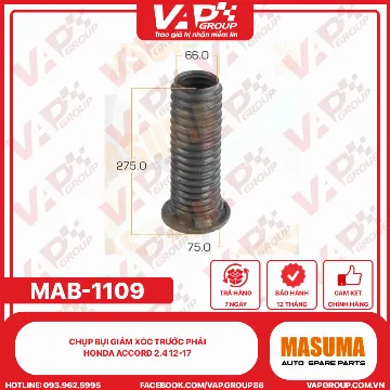 Chụp bụi giảm xóc trước phải HONDA Accord 2.4 12-17