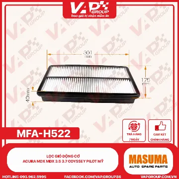 Lọc Gió Động Cơ Acura Mdx Mdx 3.5 3.7 Odyssey Pilot Mỹ