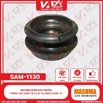 Bát Bèo Giảm Xóc Trước Yaris 1.0/1.3 08-11/ 1.5 11-14, Vios 1.5 08-13