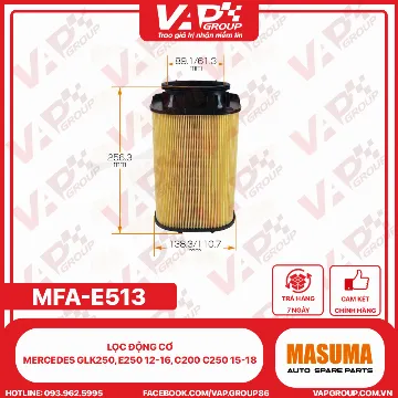 Lọc Động Cơ Mercedes GLK250, E250 12-16, C200 C250 15-18