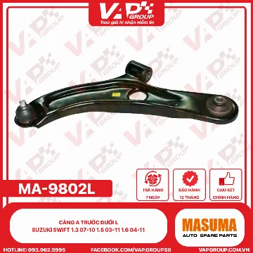 Càng A Trước Dưới L SUZUKI Swift 1.3 07-10 1.5 03-11 1.6 04-11