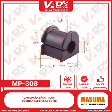 Cao Su Cân Bằng Trước Corolla Altis 1.5 1.6 00-08
