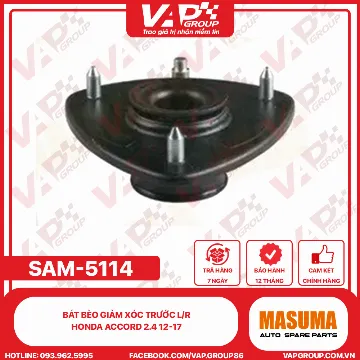 Bát Bèo Giảm Xóc Trước L/R Honda Accord 2.4 12-17