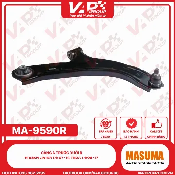 Càng A Trước Dưới R NISSAN Livina 1.6 07-14, Tiida 1.6 06-17