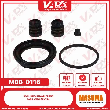 BỘ CUPPEN PHANH TRƯỚC FADIL AVEO GENTRA