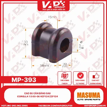 Cao Su Cân Bằng Sau Corolla 1.5 00-06 NZF124 ZZF124