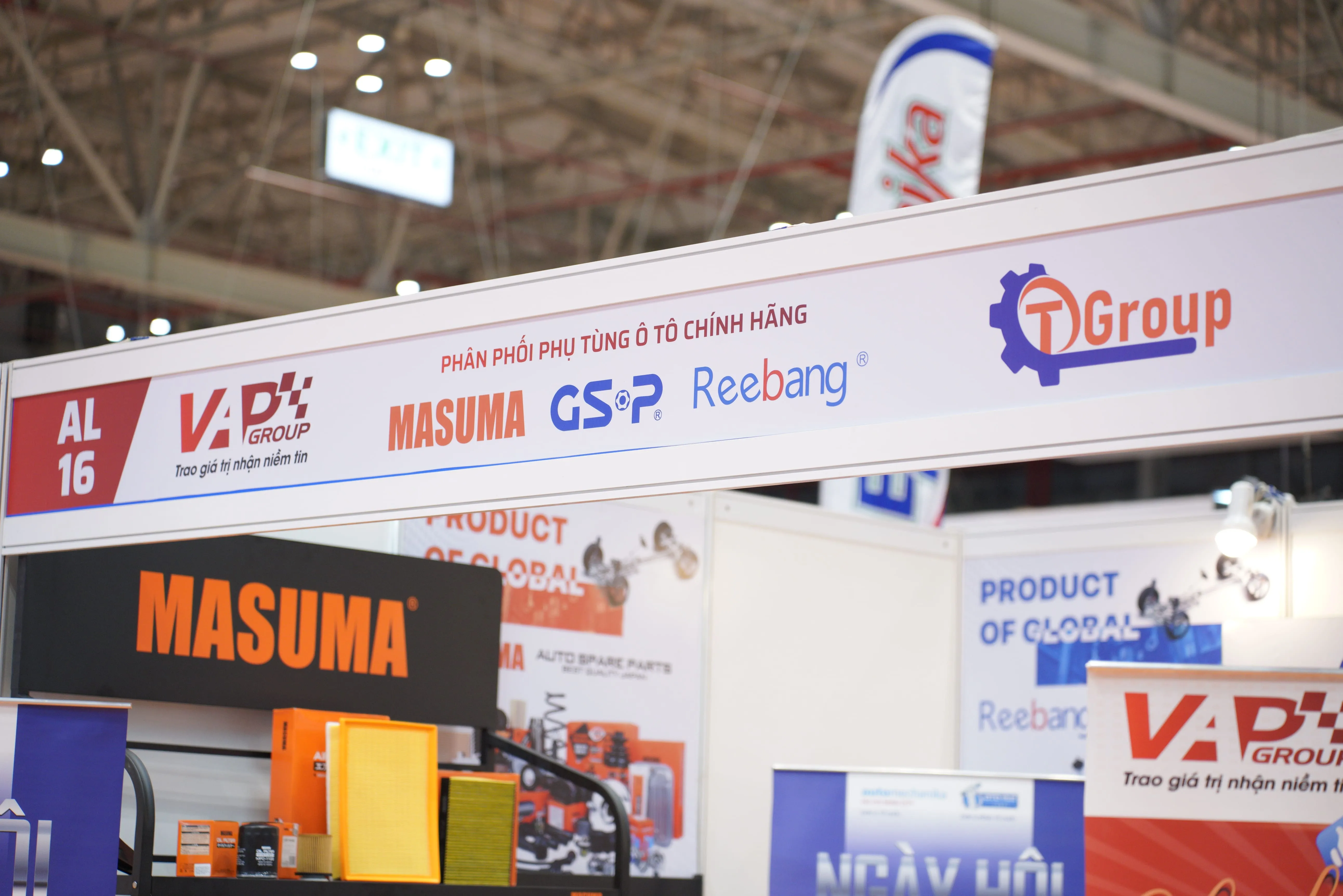 VAPGroup phân phối độc quyền phụ tùng ô tô Masuma, GSP và Reebang