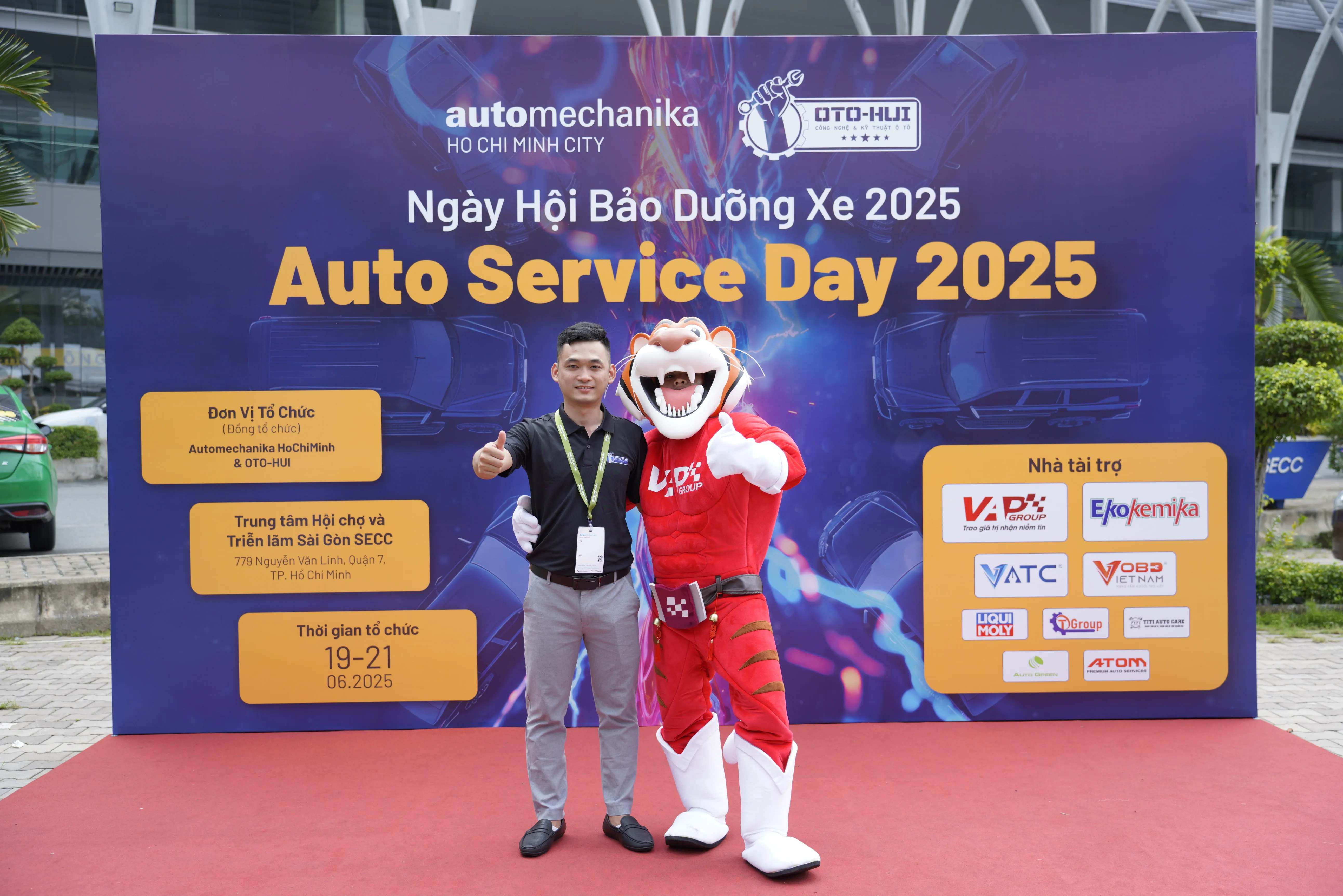 Nhà tài trợ bạc VAP GROUP tại Ngày Hội Bảo Dưỡng Ô Tô 2025