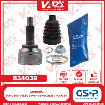 GSP Láp Ngoài Ford Escape 2.0 3.0 01-04 Ngoài 28 Trong 24