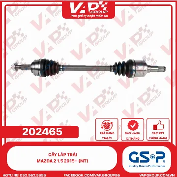 GSP Cây láp trái Mazda 2 1.5 2015+ (MT)