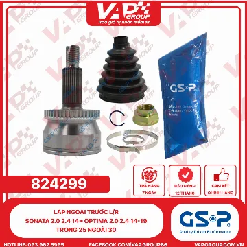 GSP Láp Ngoài Trước L/R Sonata 2.0 2.4 14+ Optima 2.0 2.4 14-19 Trong 25 Ngoài 30