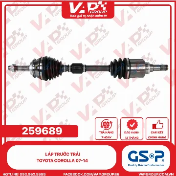 GSP Láp Trước Trái Toyota Corolla 07-14