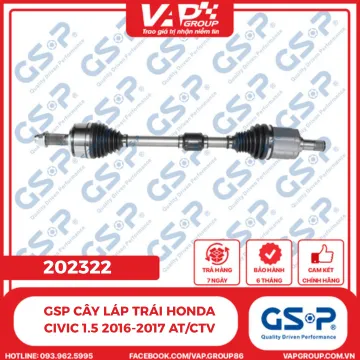 GSP Cây Láp Trái Honda Civic 1.5 2016-2017 AT/CTV