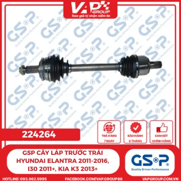 GSP Cây Láp Trước Trái Hyundai Elantra 2011-2016, I30 2011+, Kia K3 2013+