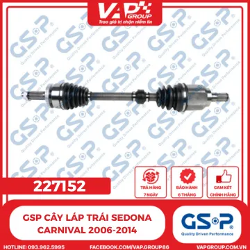 GSP Cây Láp Trước Nissan Navara D40 2007-2014