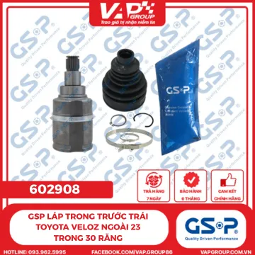 GSP Láp Trong Trước Trái Toyota Veloz Ngoài 23 Trong 30 Răng