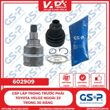 GSP Láp Trong Trước Phải Toyota Veloz Ngoài 23 Trong 30 Răng