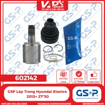 GSP Láp Trong Hyundai Elantra 2015+ 27*30